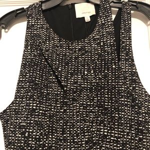 Black & White dress with cutouts